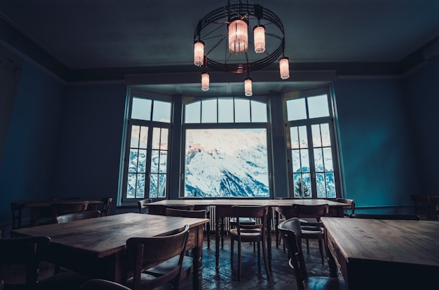 Bergblick vom Hotel aus